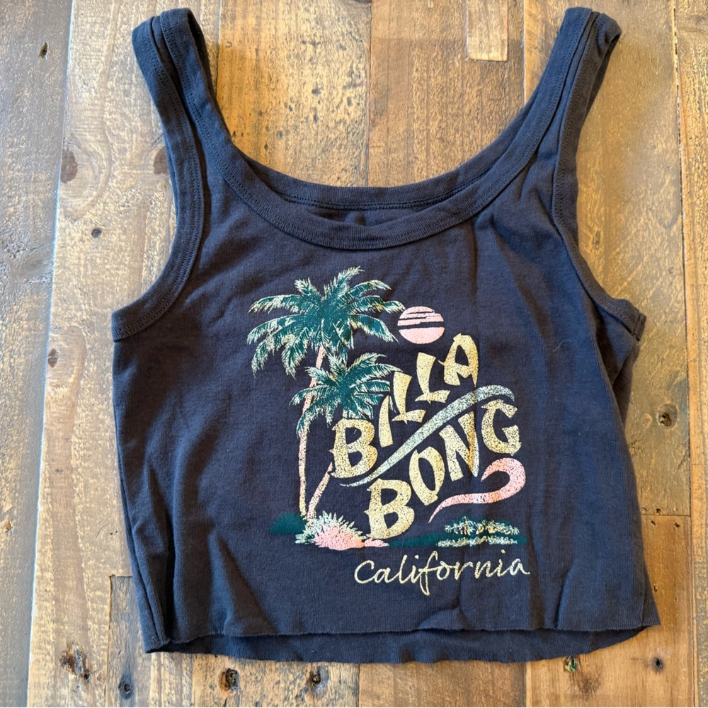 Billabong Charcoal Gray Tee